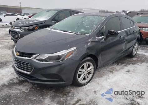 2017 Chevrolet Cruze Lt Auto z USA, uszkodzony, nr VIN 3G1BE6SM1HS600178